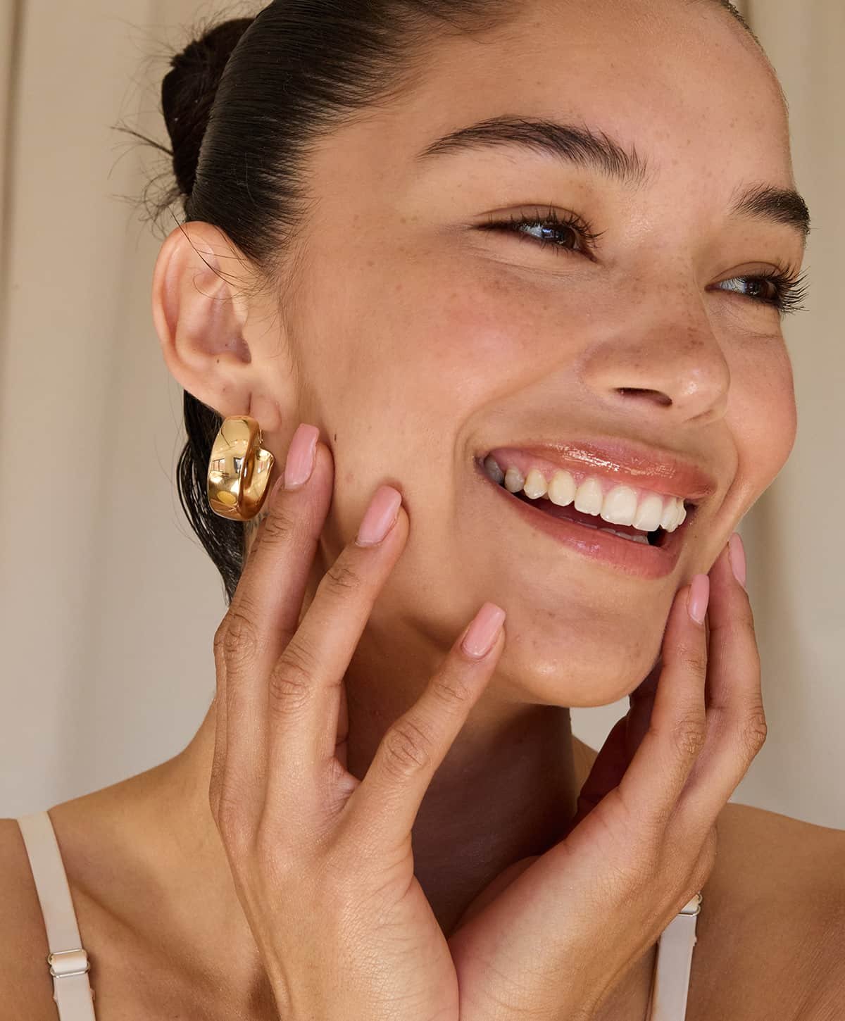 Client receiving microneedling treatment at MedLounge San Ramon to boost collagen and smooth skin texture