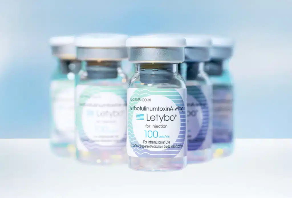 Letybo Injectable Vials For Smoothing Fine Lines And Wrinkles.